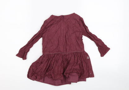 F&F Girls Purple   A-Line  Size 18-24 Months