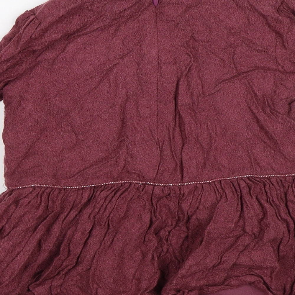F&F Girls Purple   A-Line  Size 18-24 Months