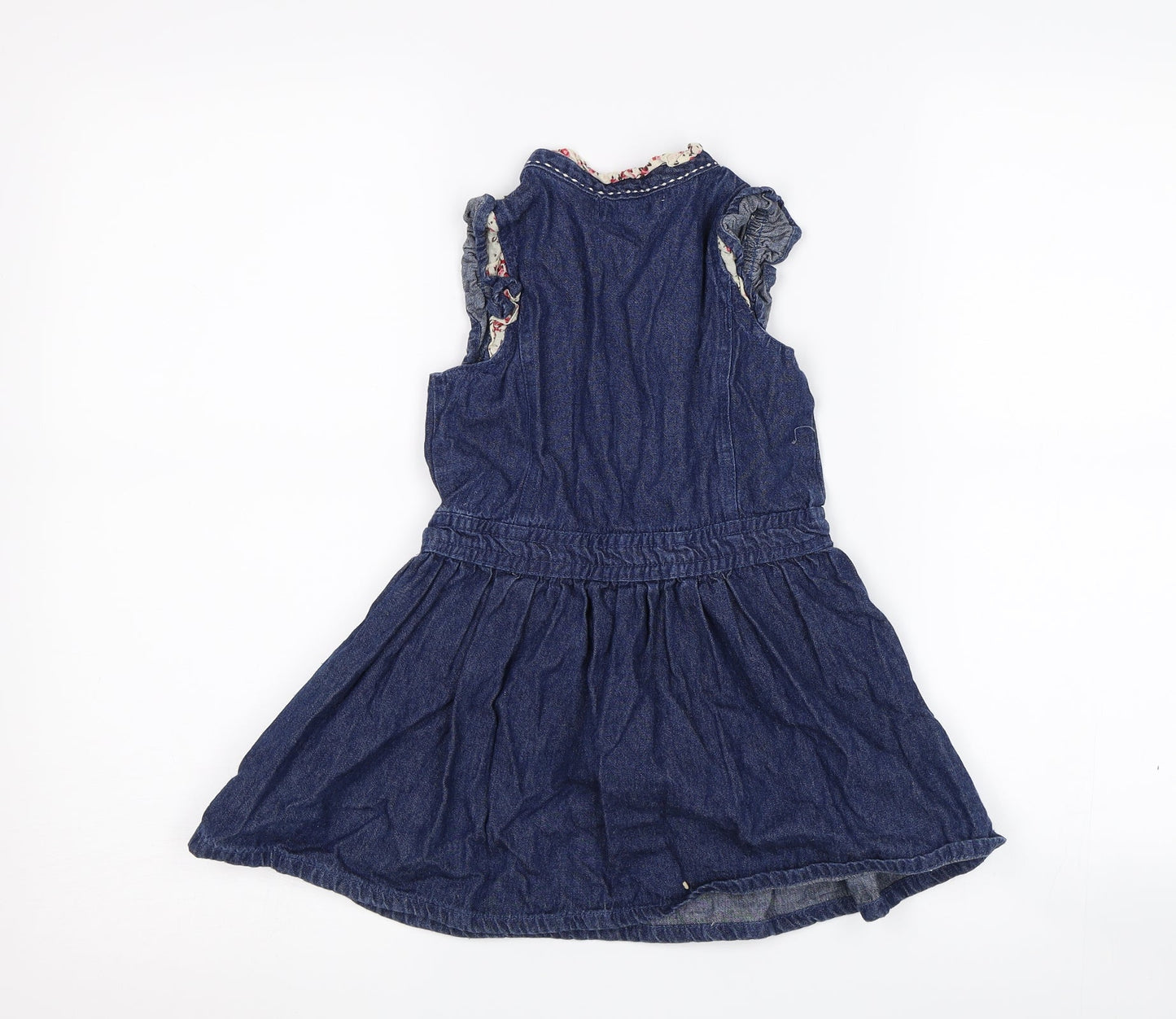 Girl2Girl Girls Blue  Denim Shirt Dress  Size 2-3 Years