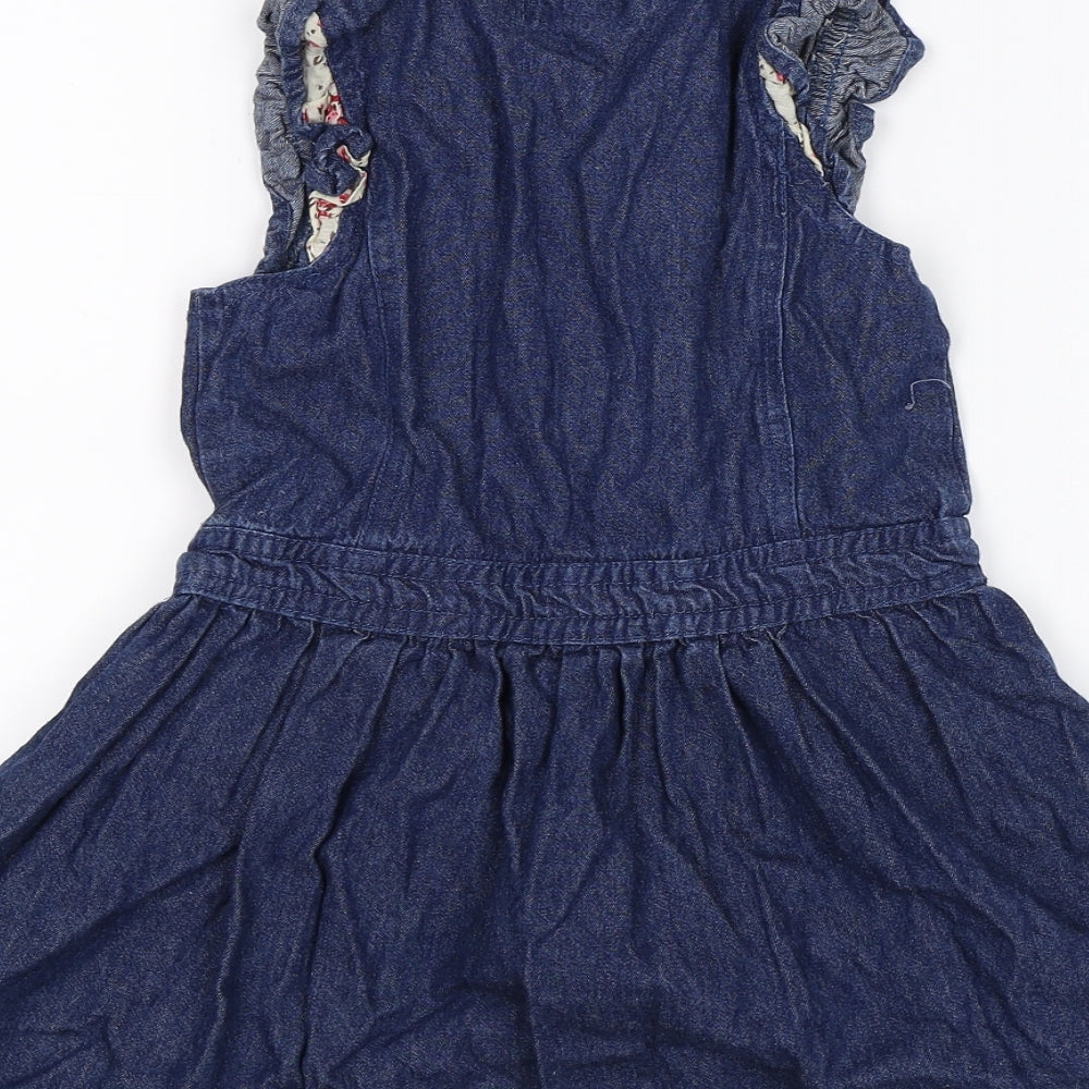Girl2Girl Girls Blue  Denim Shirt Dress  Size 2-3 Years