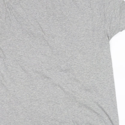 Womens UK Size L Chelsea peers Grey Basic T-Shirt