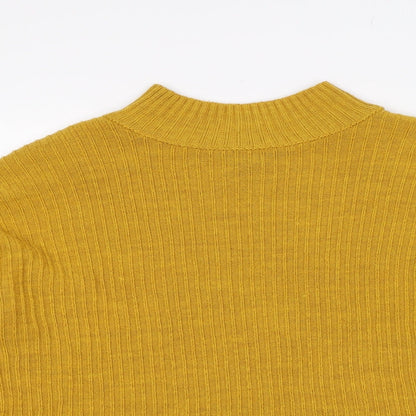 Primark Womens Yellow   Pullover Jumper Size S