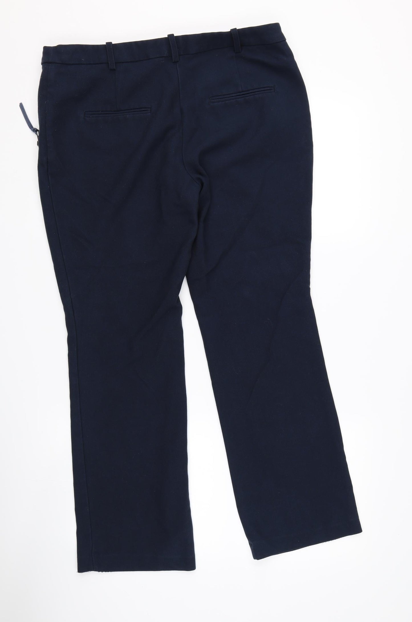 Womens UK Size 34 in NEXT Regular Fit  Blue Trousers