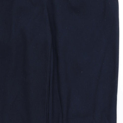 Womens UK Size 34 in NEXT Regular Fit  Blue Trousers