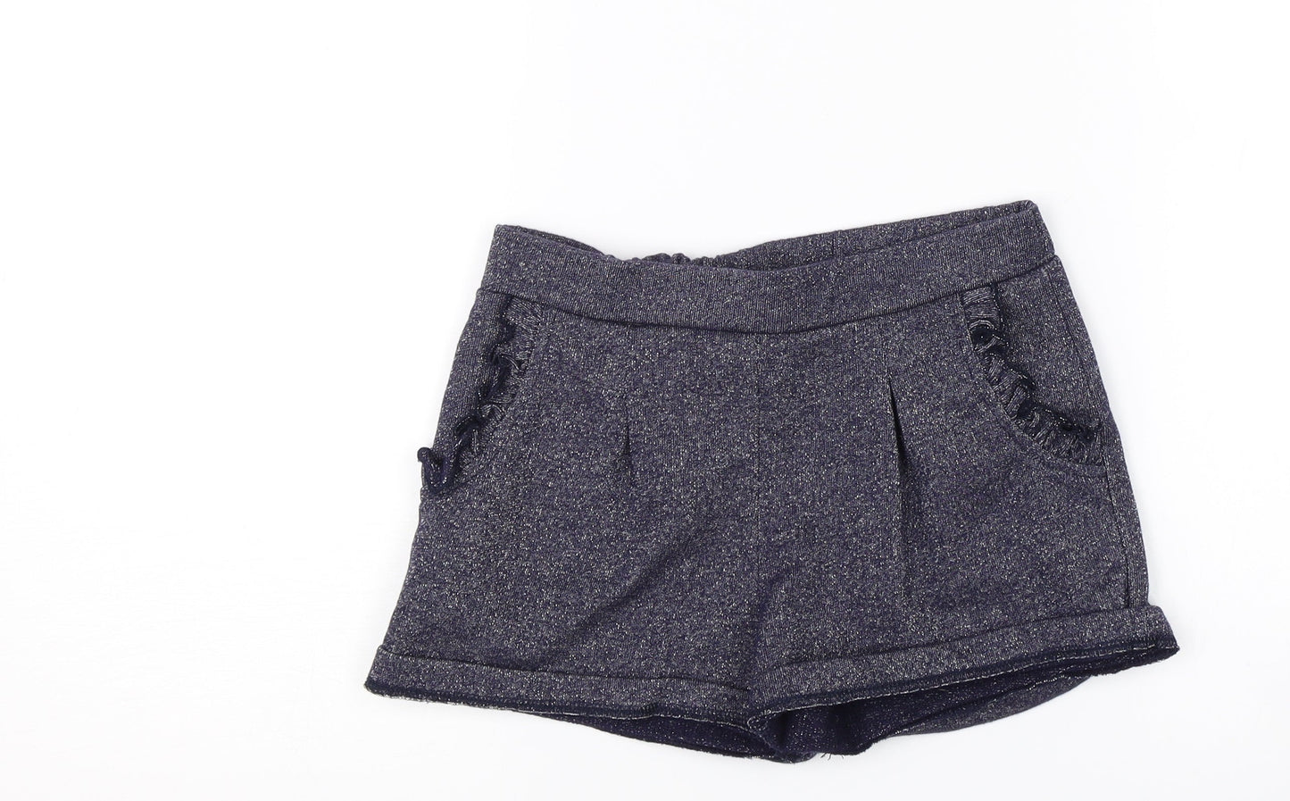 La Redoute Girls Purple   Mom Shorts Size 8 Years