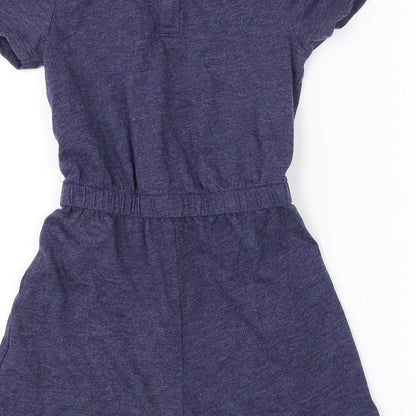 TU Girls Blue   Playsuit One-Piece Size 5 Years