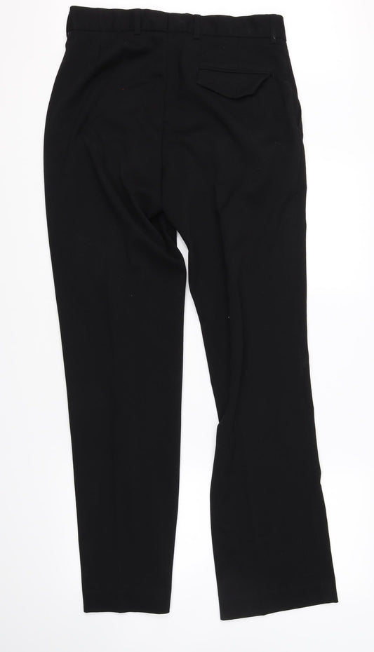 St Bernard Womens Black   Dress Pants Trousers Size 32 in L28 in