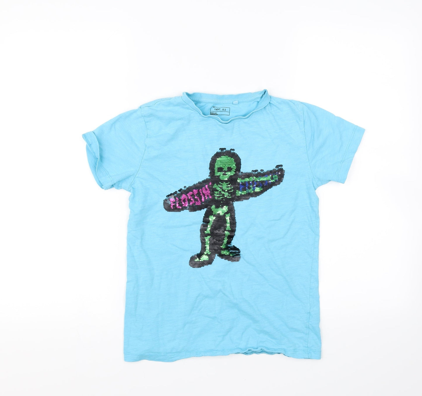 NEXT Boys Blue   Basic T-Shirt Size 8 Years