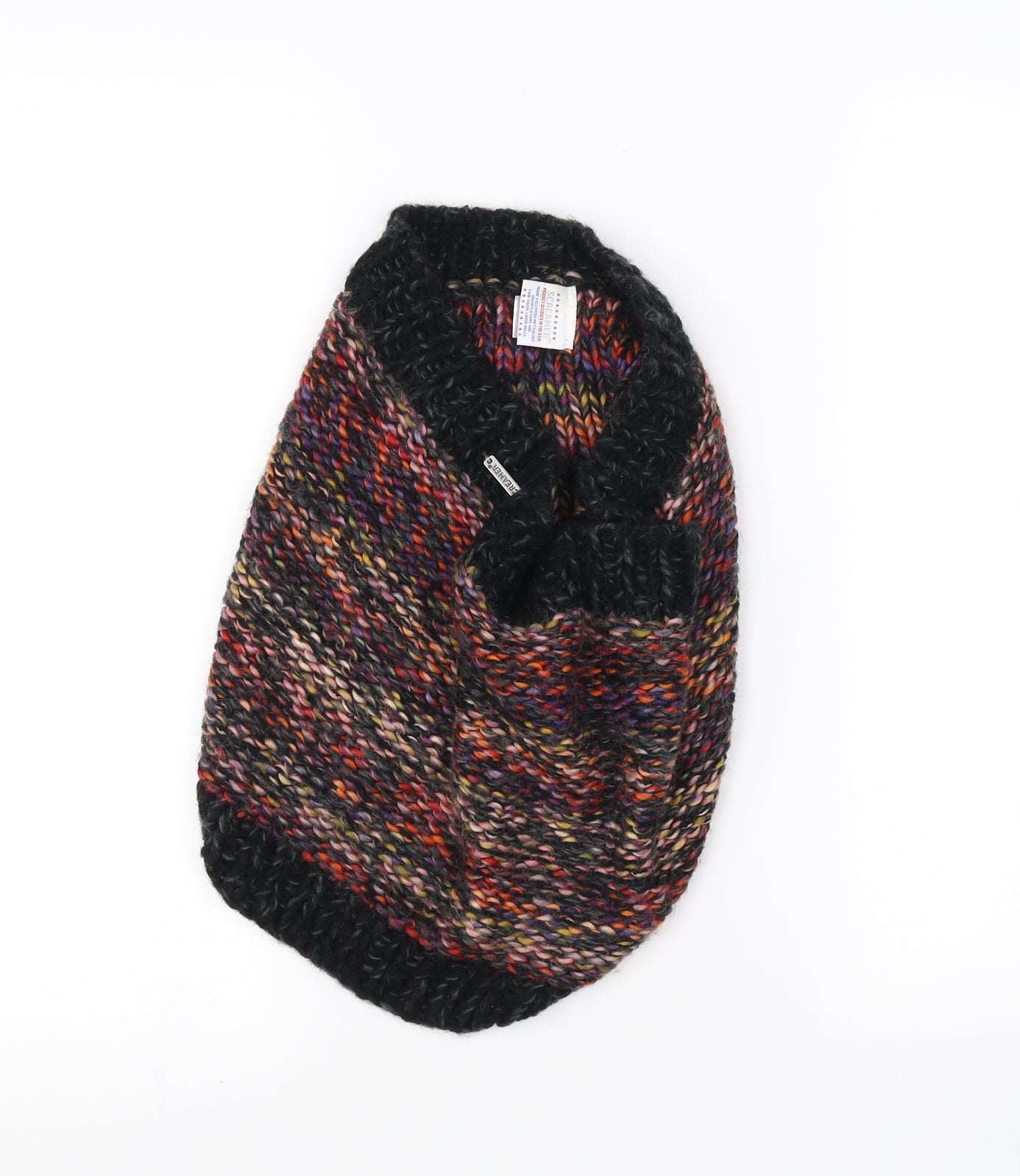 Preworn Womens Multicoloured Herringbone   Scarf