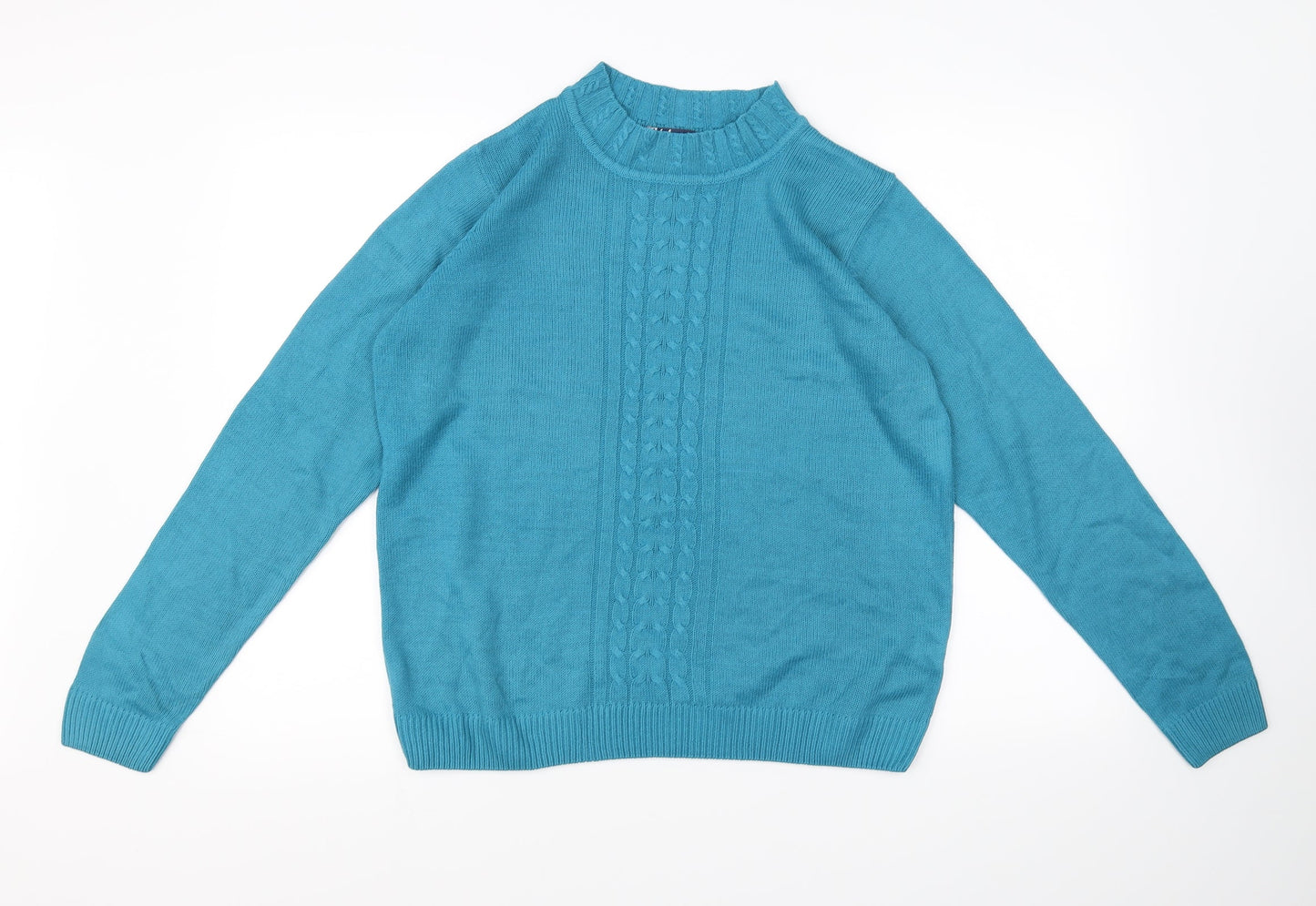 Isle Womens Green   Pullover Jumper Size M