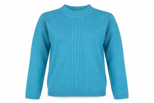 Isle Womens Green   Pullover Jumper Size M