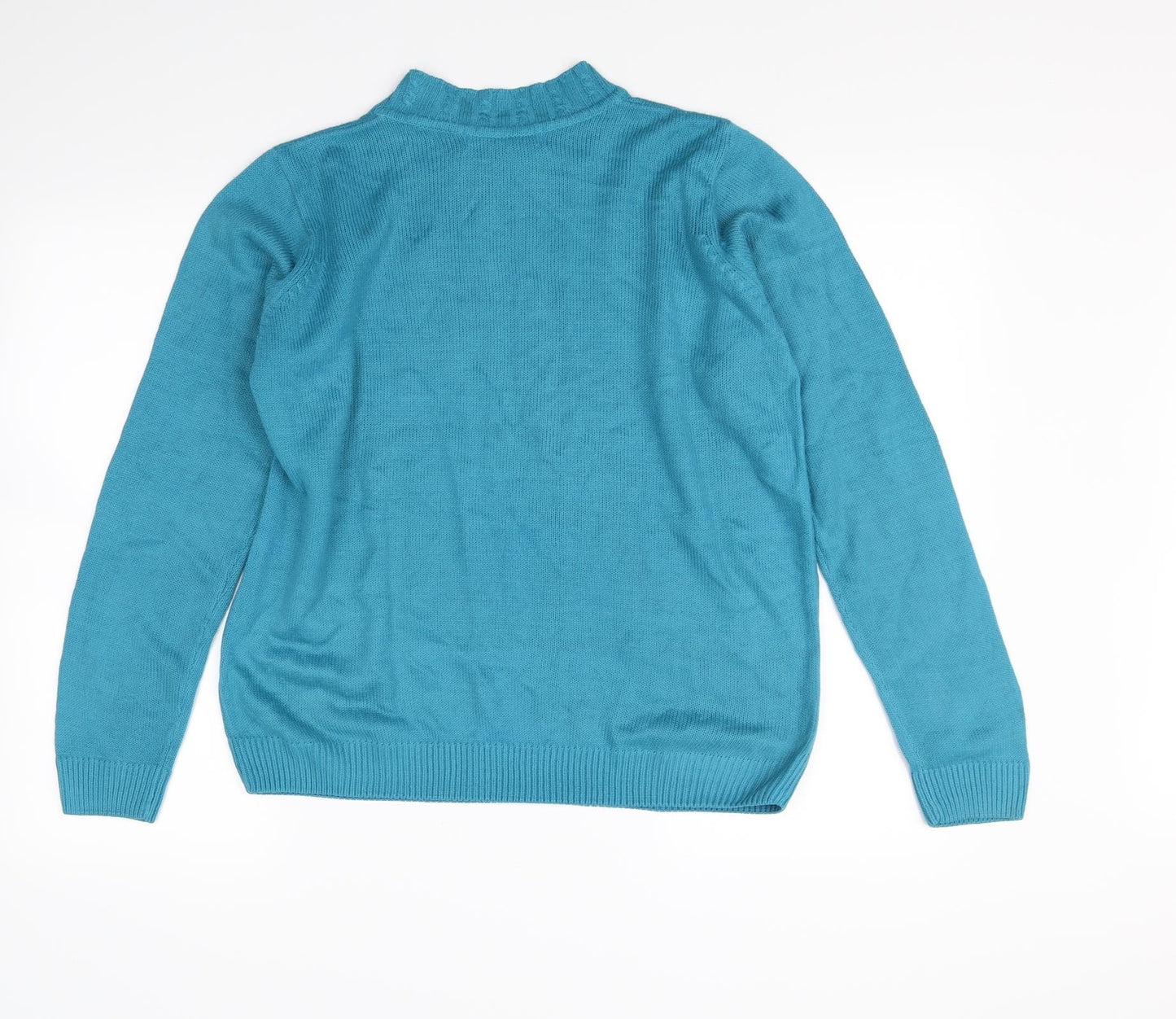 Isle Womens Green   Pullover Jumper Size M