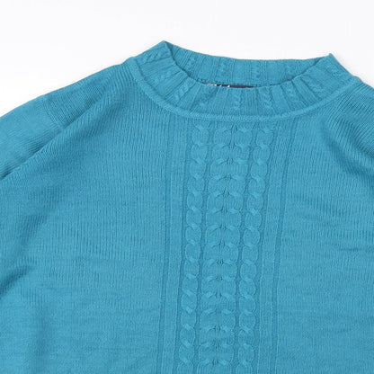 Isle Womens Green   Pullover Jumper Size M