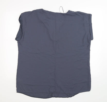 Womens UK Size 2 George Grey Tunic T-Shirt