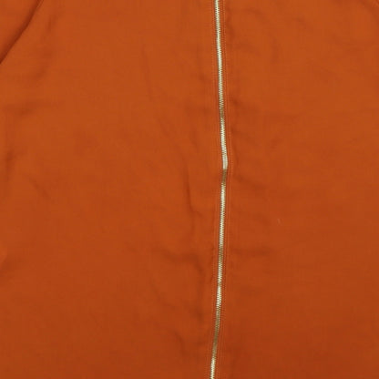 Womens UK Size 8 Atmosphere Brown Basic Blouse