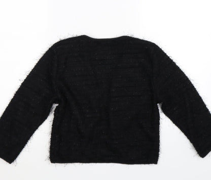 Atmosphere Womens Black  Knit Cardigan Jumper Size 12