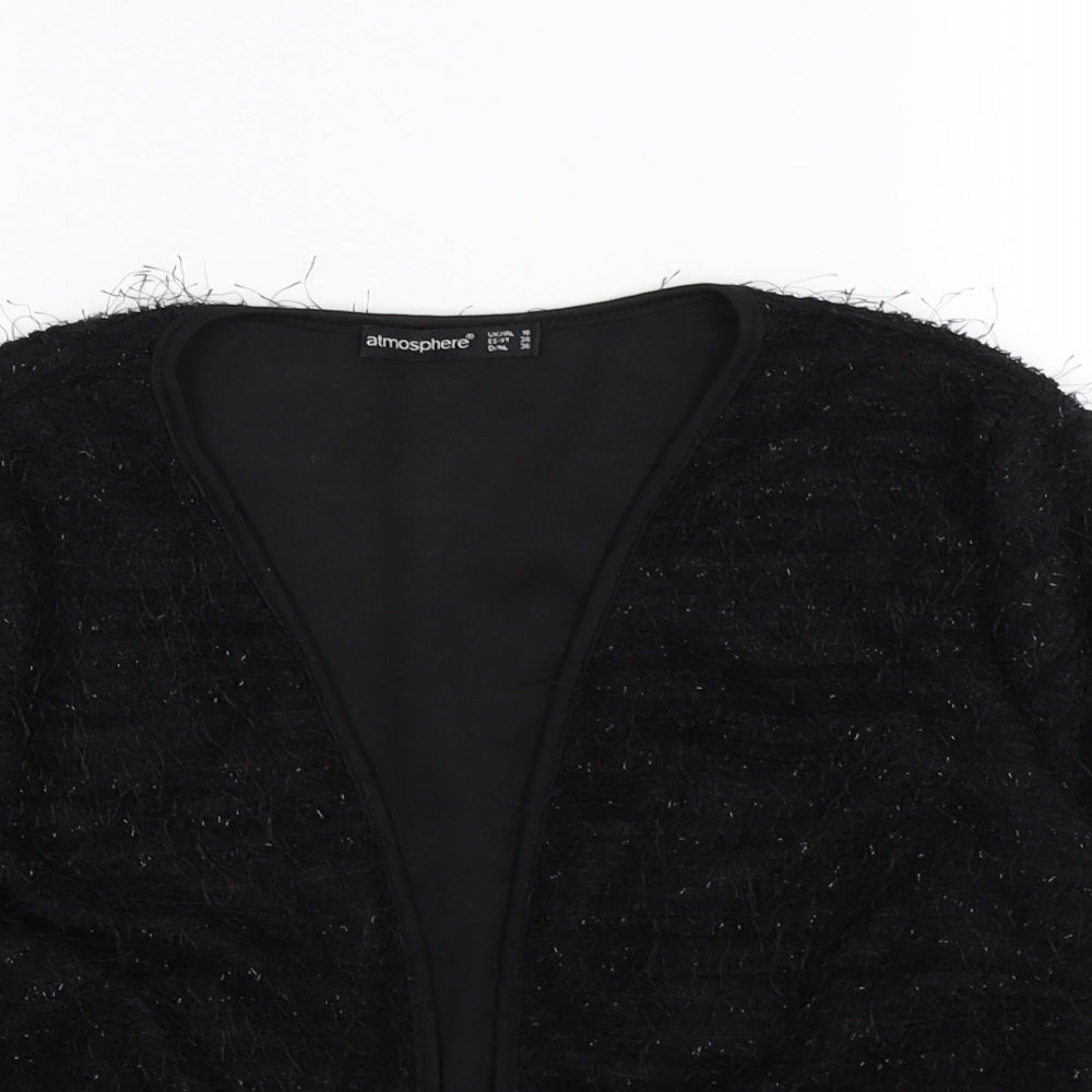 Atmosphere Womens Black  Knit Cardigan Jumper Size 12