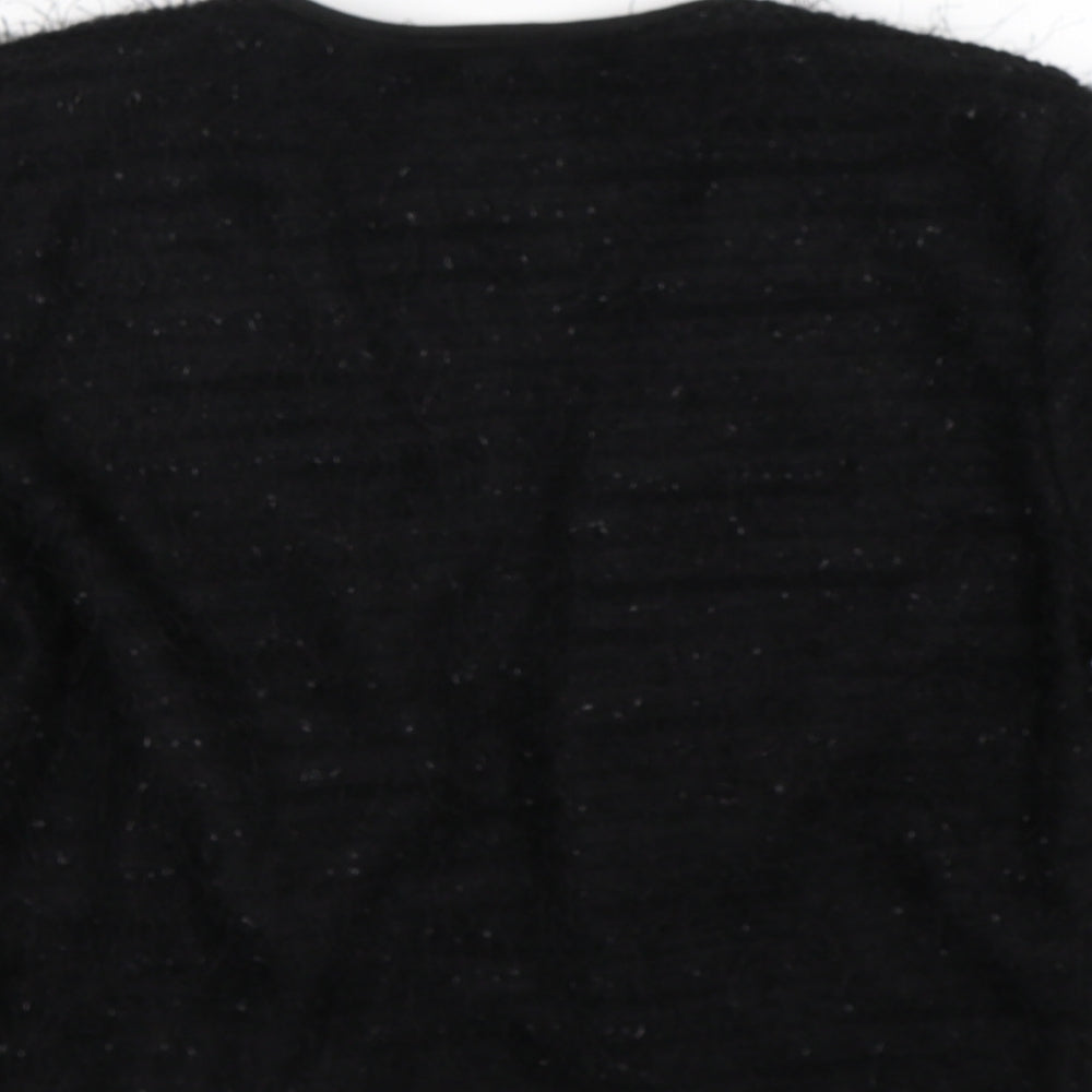 Atmosphere Womens Black  Knit Cardigan Jumper Size 12