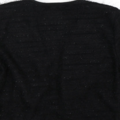 Atmosphere Womens Black  Knit Cardigan Jumper Size 12
