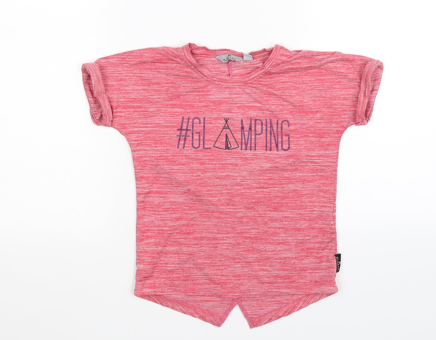 higear Girls Pink   Basic T-Shirt Size 5-6 Years  - #Glamping