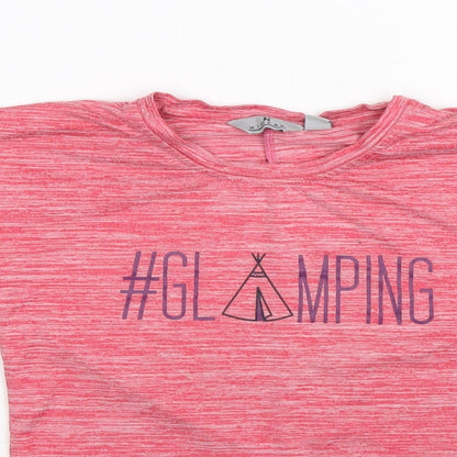 higear Girls Pink   Basic T-Shirt Size 5-6 Years  - #Glamping