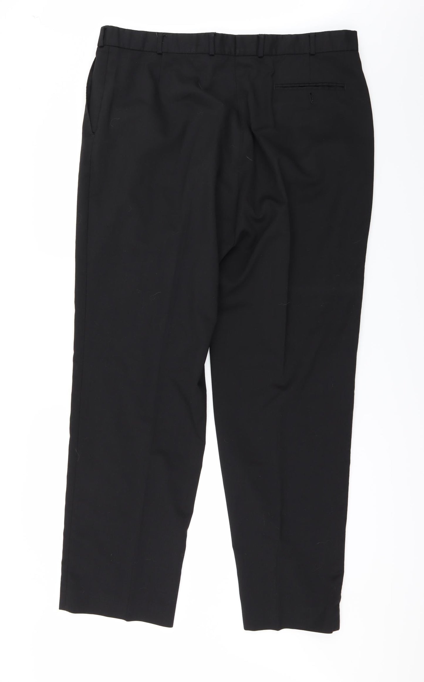 Preworn Mens Black   Trousers  Size 41 in L34 in - `