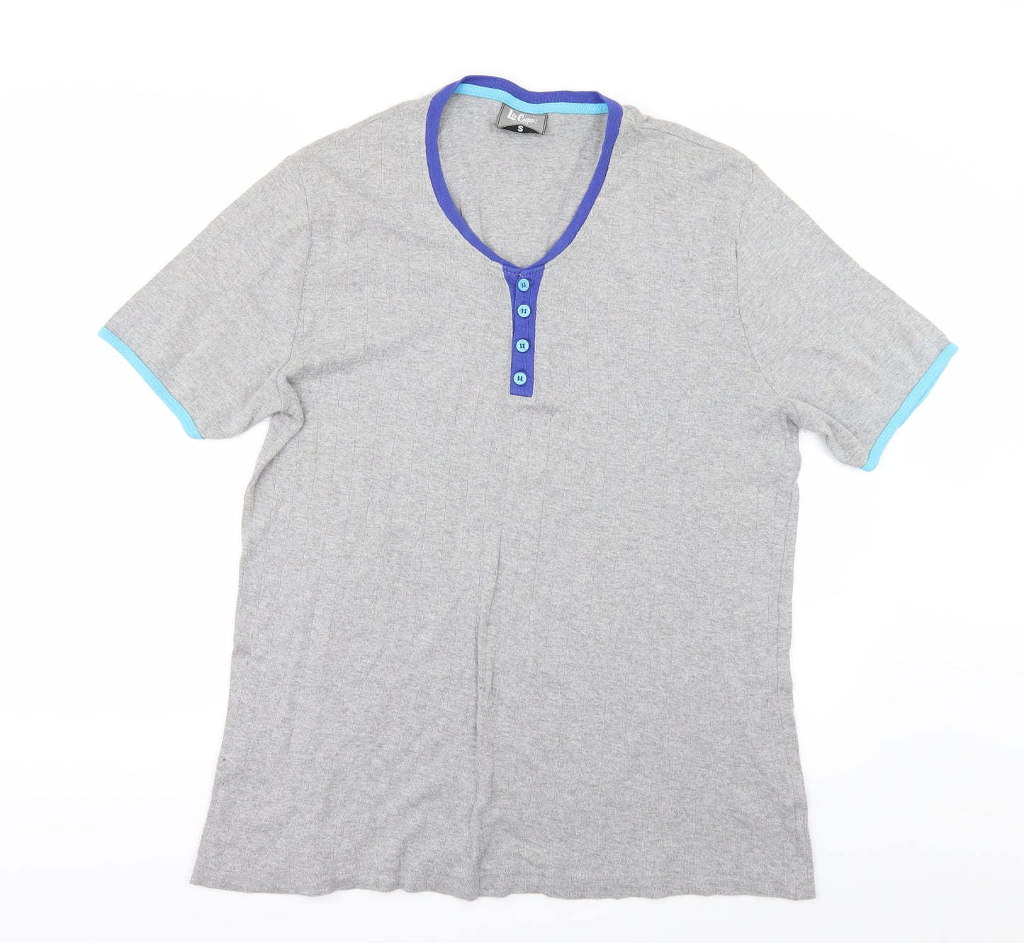 Lee Cooper Mens Grey    T-Shirt Size S