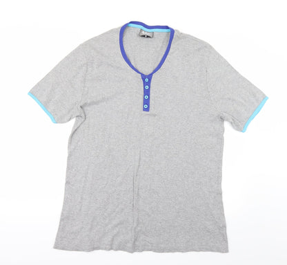 Lee Cooper Mens Grey    T-Shirt Size S