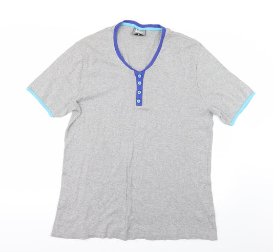 Lee Cooper Mens Grey    T-Shirt Size S
