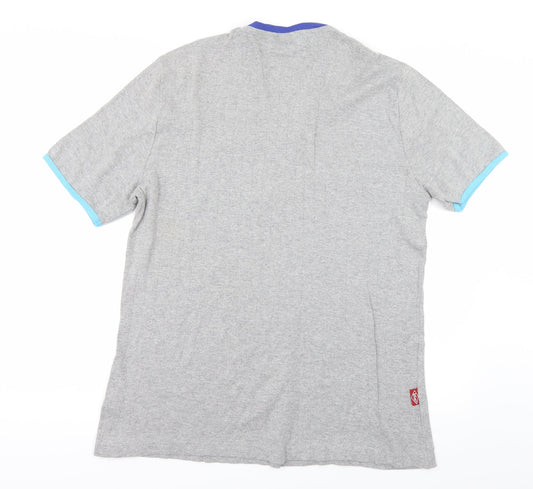 Lee Cooper Mens Grey    T-Shirt Size S