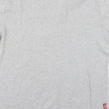 Lee Cooper Mens Grey    T-Shirt Size S