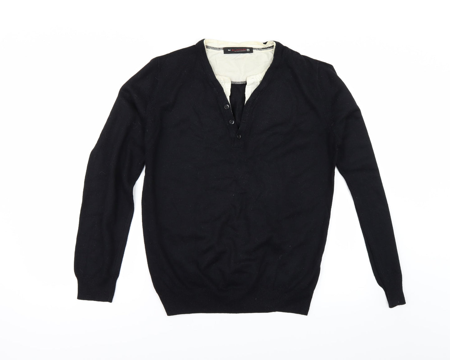 Burton Mens Black   Pullover Jumper Size M