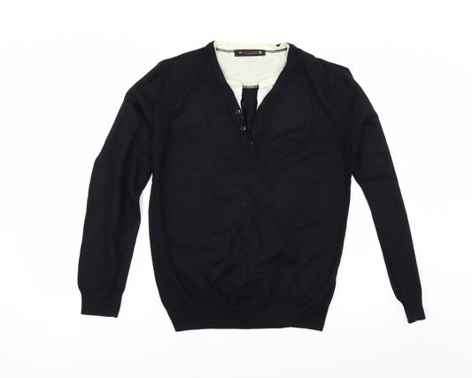 Burton Mens Black   Pullover Jumper Size M