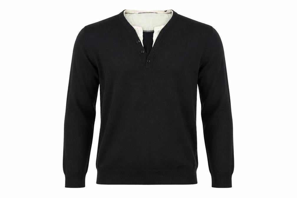Mens UK Size M Burton Black Pullover Jumper