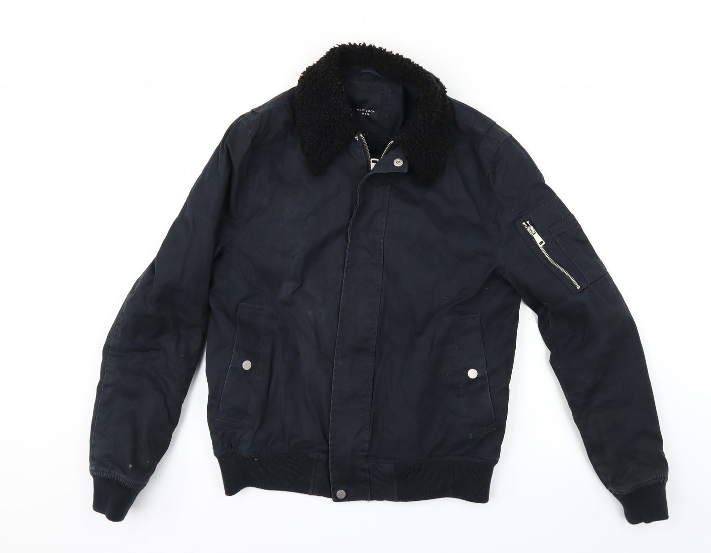 Mens UK Size S New Look Blue Jacket