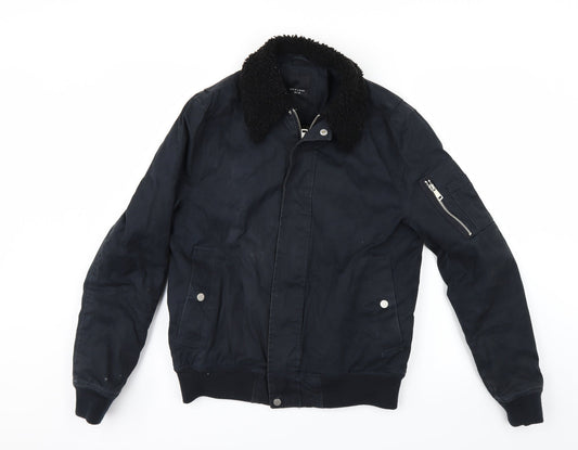 Mens UK Size S New Look Blue Jacket