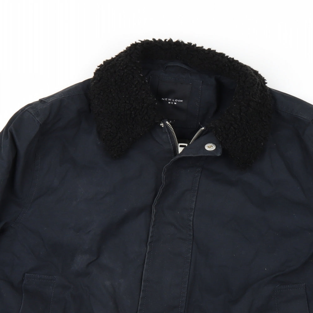 Mens UK Size S New Look Blue Jacket