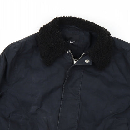 Mens UK Size S New Look Blue Jacket