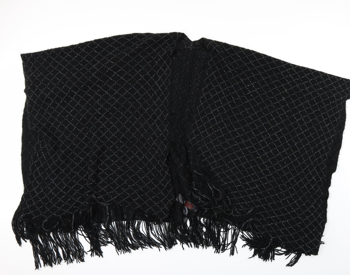 Preworn Womens Black    Shawl/Wrap   - `