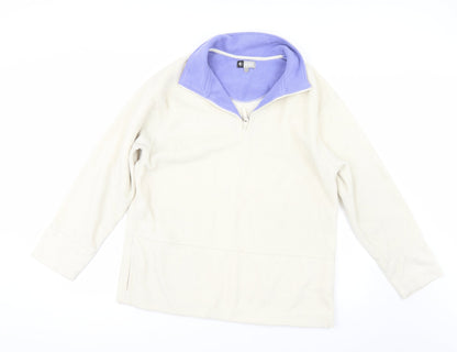 Active Womens Ivory   Jacket  Size 16
