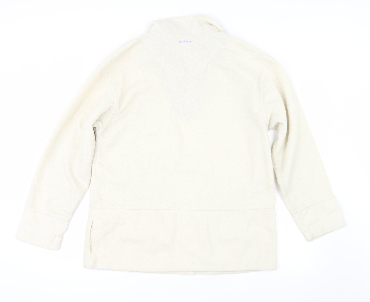 Active Womens Ivory   Jacket  Size 16
