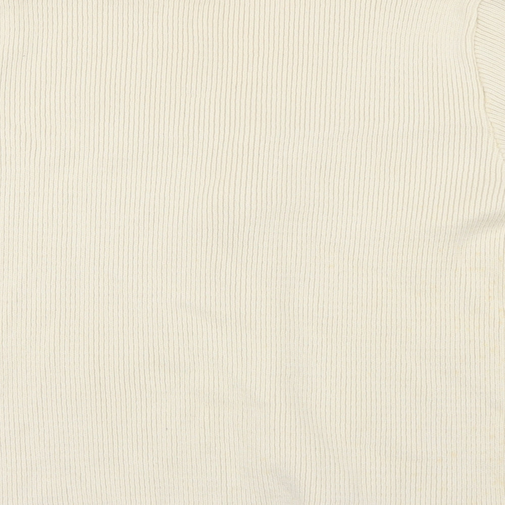 Casual Womens Ivory   Cardigan Jumper Size 16