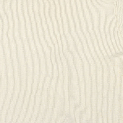Casual Womens Ivory   Cardigan Jumper Size 16