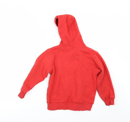 Cubus Boys Red   Pullover Hoodie Size 4 Years