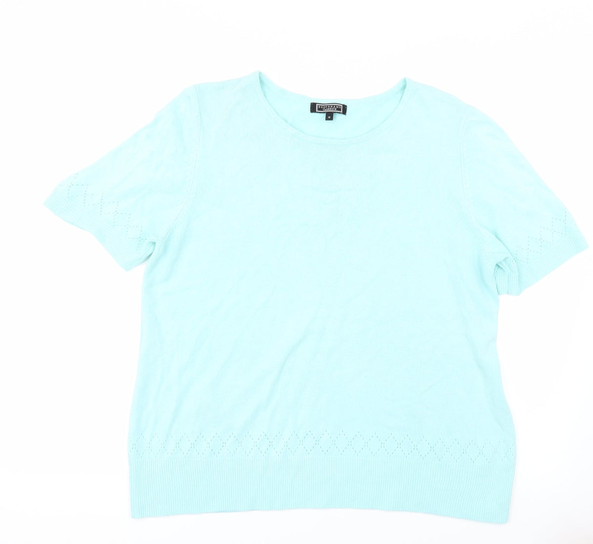 Debenhams Womens Green   Pullover Jumper Size 18