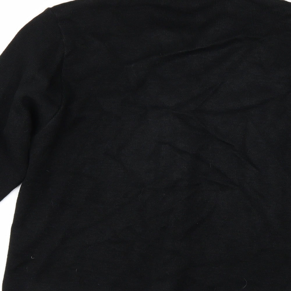 ME Womens Black   Cardigan Jumper Size M