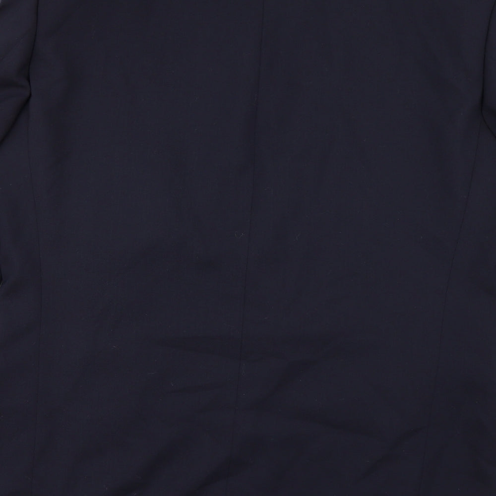 Mens UK Size 40 BHS Regular Blue Suit Jacket
