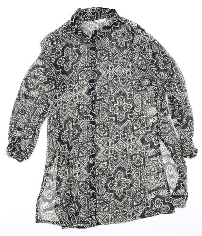 Papaya Womens Black   Fit & Flare  Size 14