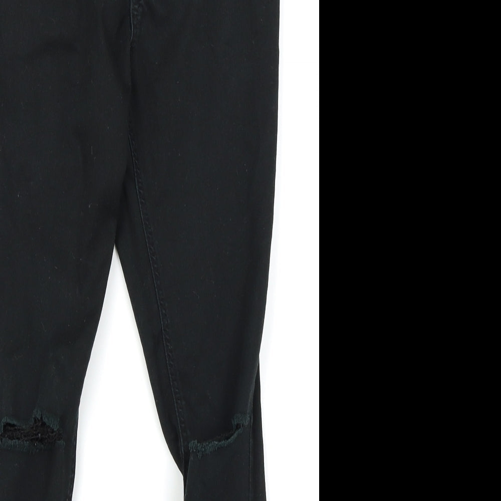 New Look Girls Black   Skinny Jeans Size 10 Years