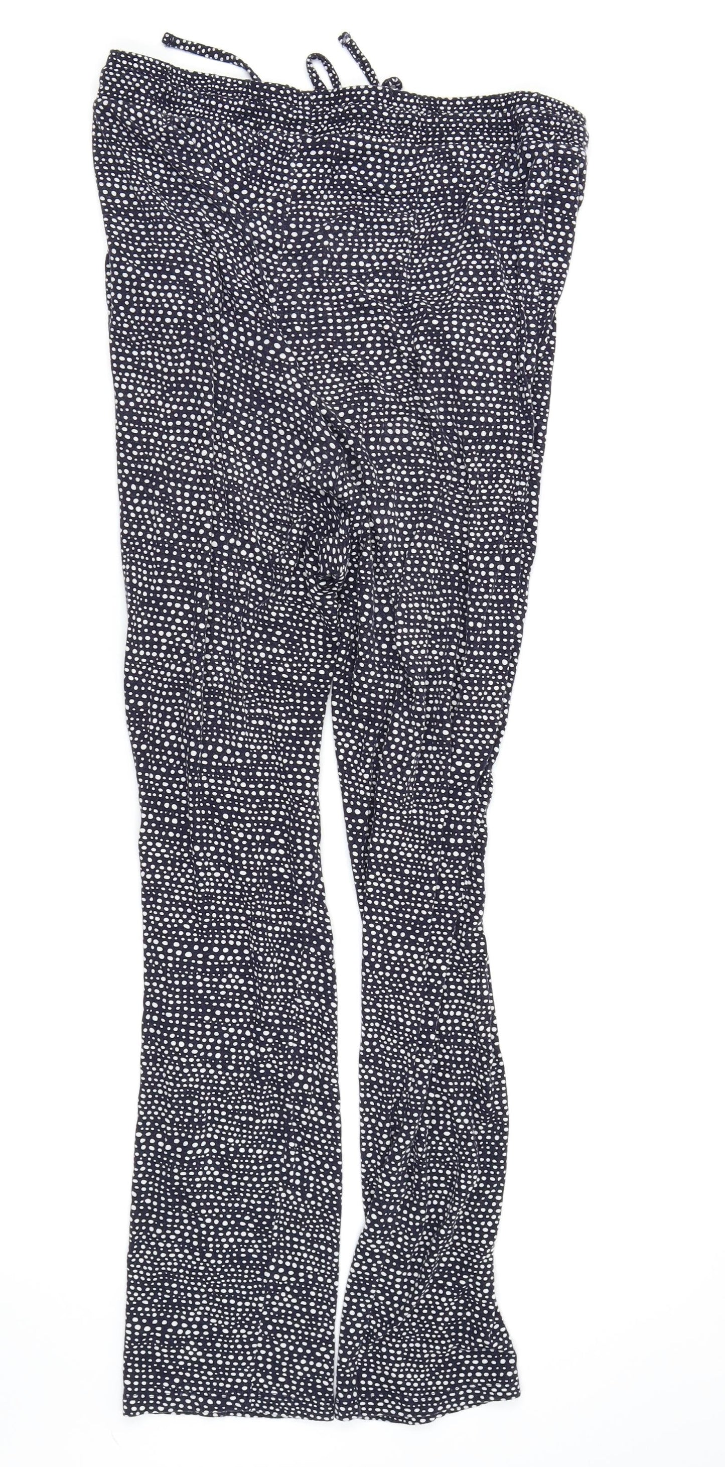 H&M Womens Blue Polka Dot  Cami Lounge Pants Size M